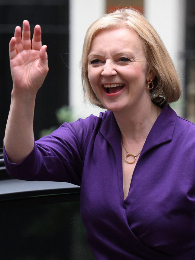 Liz Truss becomes new British prime minister.