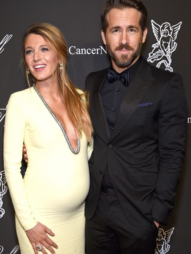 Blake Lively is glowing on her fourth pregnancy.