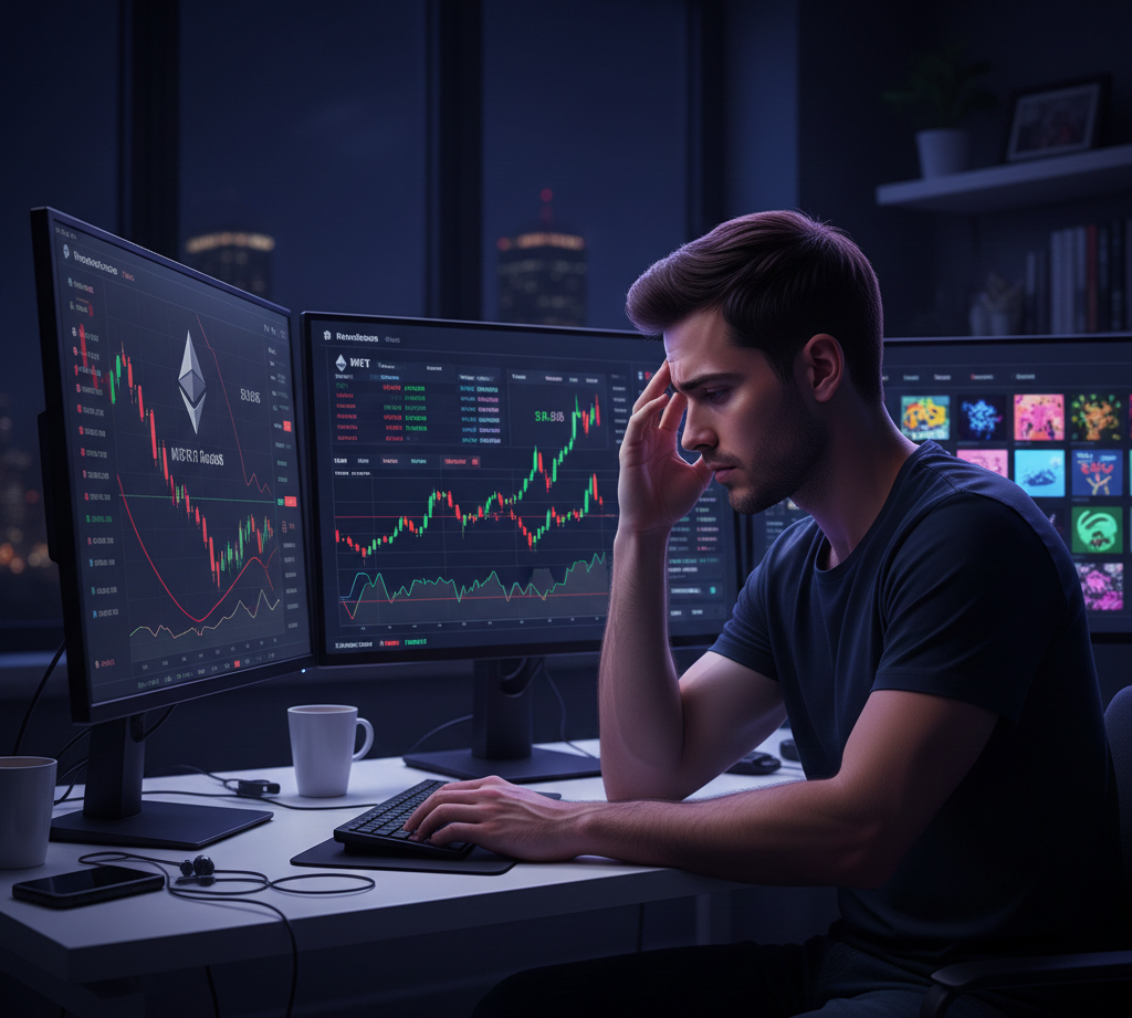 NFT flipping journey from 2022 to 2026 showing real profits, losses, and emotional experience