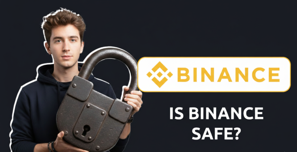 Binance US crypto exchange in 2026 showing cautious user sentiment and regulated trading environment