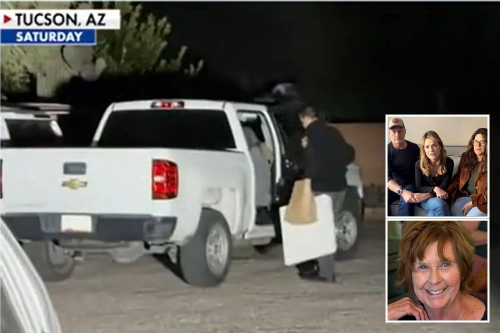Law enforcement searched Annie Guthrie’s home in Arizona on February 7 amid the search for her missing mom, Nancy Guthrie, and her potential kidnapper. Credit: Fox News