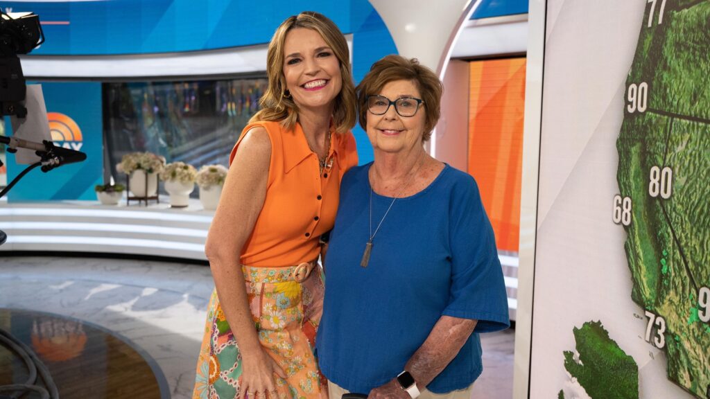 Savannah Guthrie and mother Nancy Guthrie, June 15, 2023.
Nathan Congleton/NBC via Getty Images