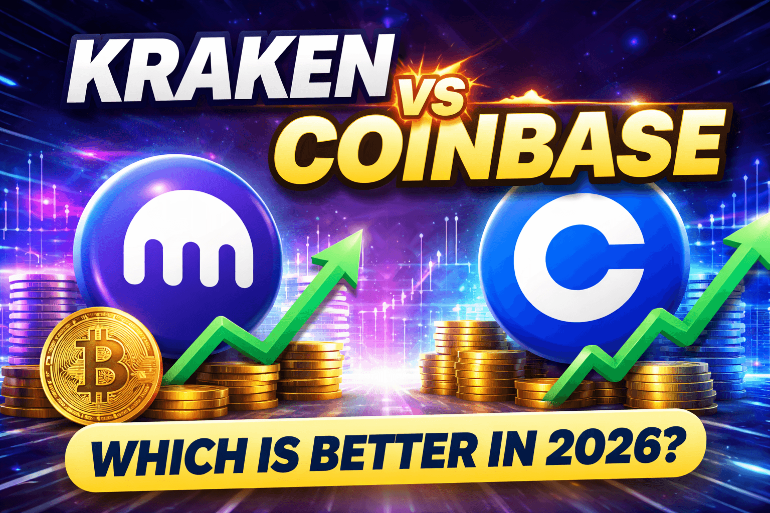 Kraken vs Coinbase 2026 comparison crypto apps USA which is better trading platform