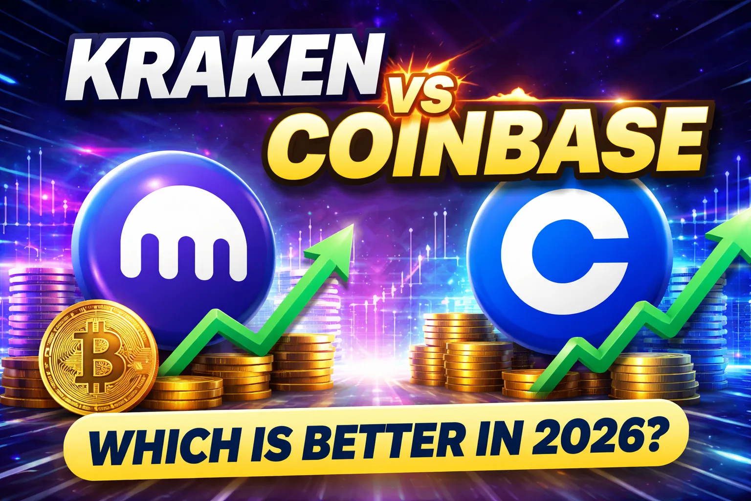 Kraken vs Coinbase 2026 comparison crypto apps USA which is better trading platform
