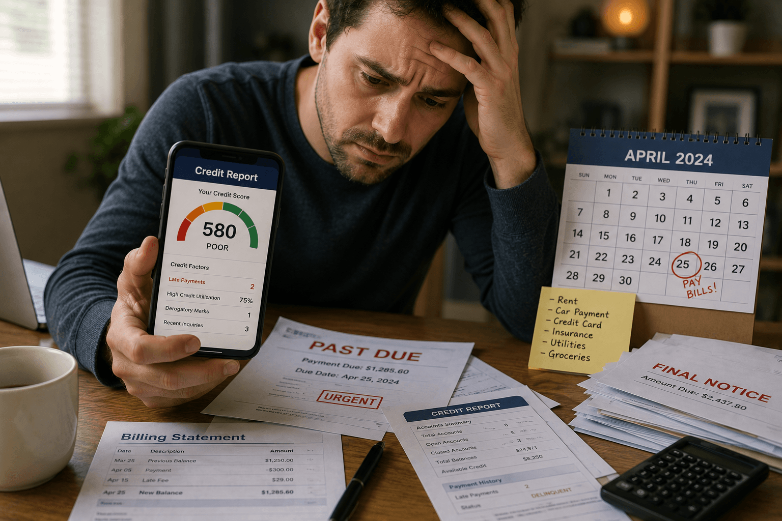 How long does a late payment stay on your credit report in 2026 — complete timeline and score impact explained