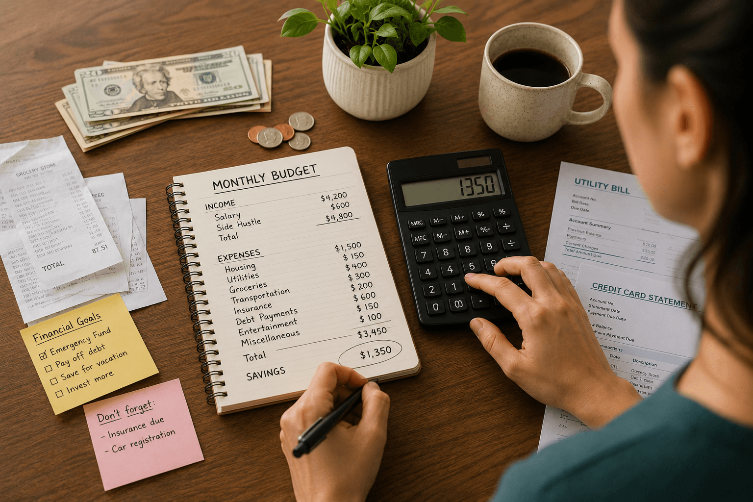 How to budget money for beginners in 2026 — the 50/30/20 rule explained step by step for Americans